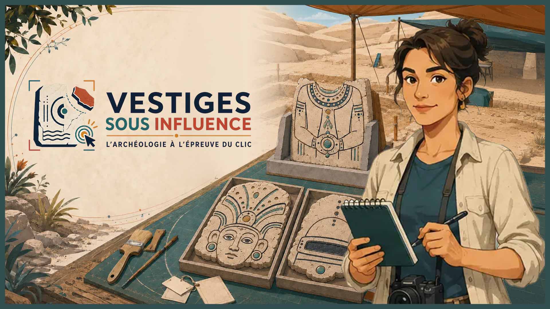 Jeu vidéo serious game Vestiges sous influence